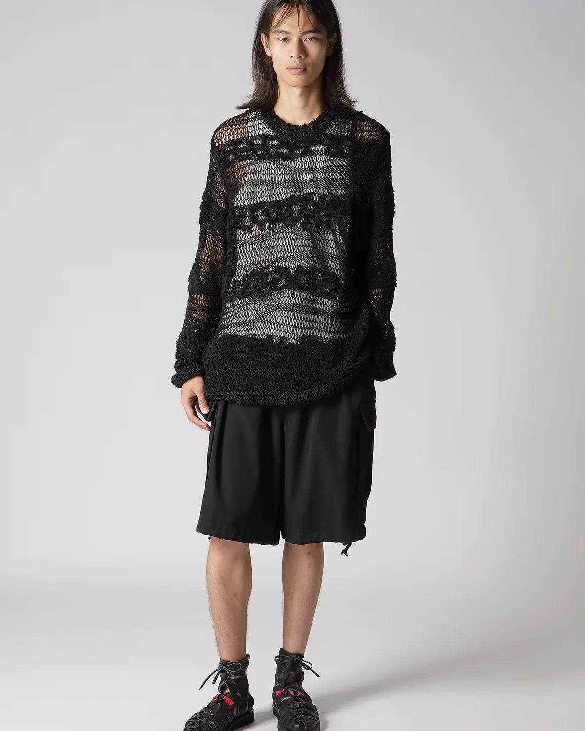 YOHJI YAMAMOTO / KNIT (HK-K12-377-1)