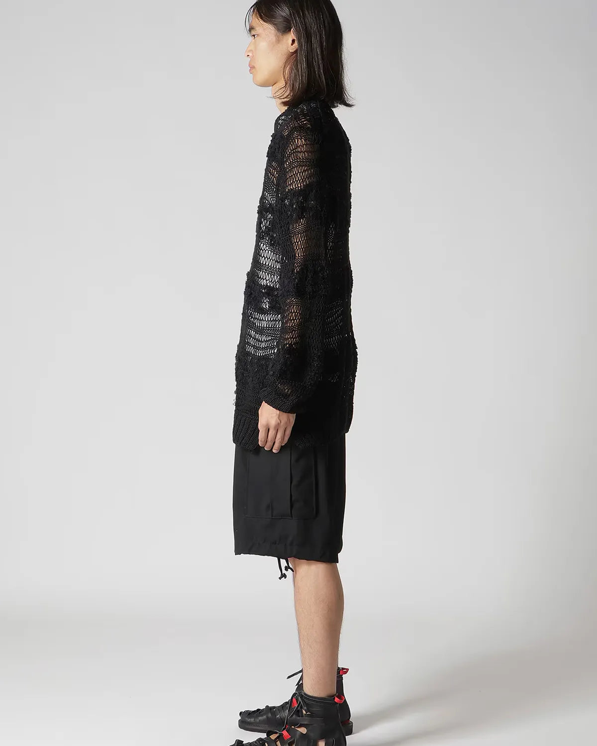 YOHJI YAMAMOTO / KNIT (HK-K12-377-1)