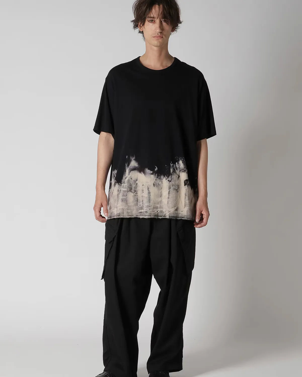 YOHJI YAMAMOTO / T-SHIRT (HK-T12-082-1)