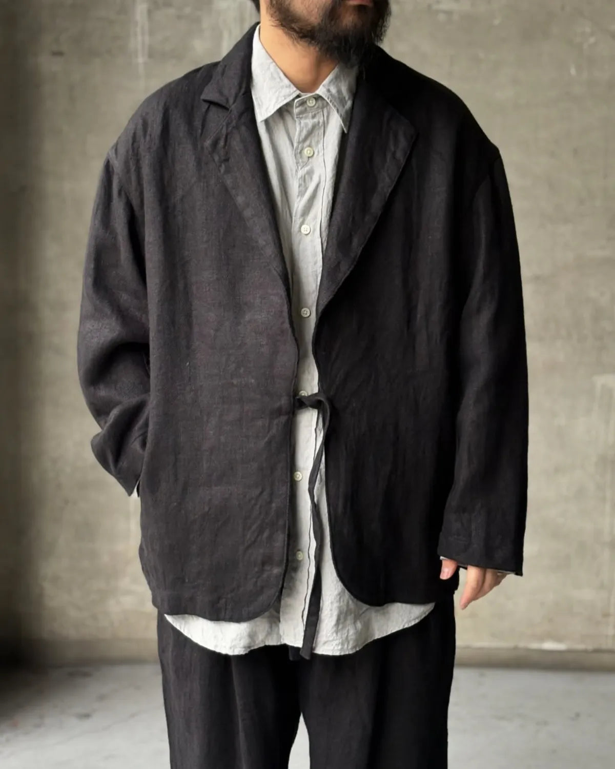 is-ness / Linen Relax Jacket (26SS_17_1008SSJK05)