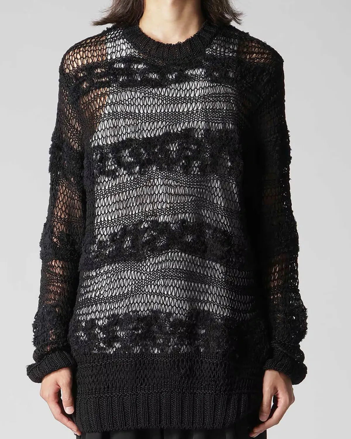 YOHJI YAMAMOTO / KNIT (HK-K12-377-1)