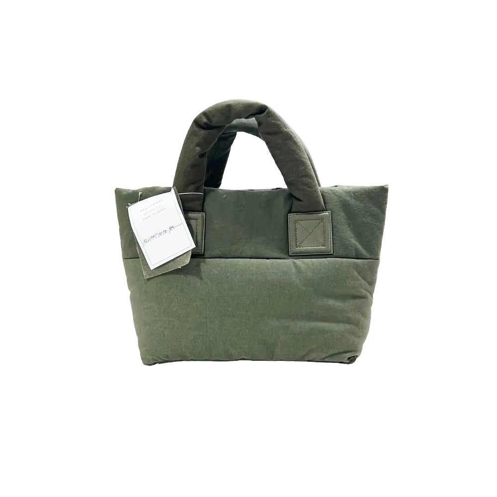 READYMADE / FLUFFY TOTE BAG M / KHAKI (RE-CO-KH-00-00-253)