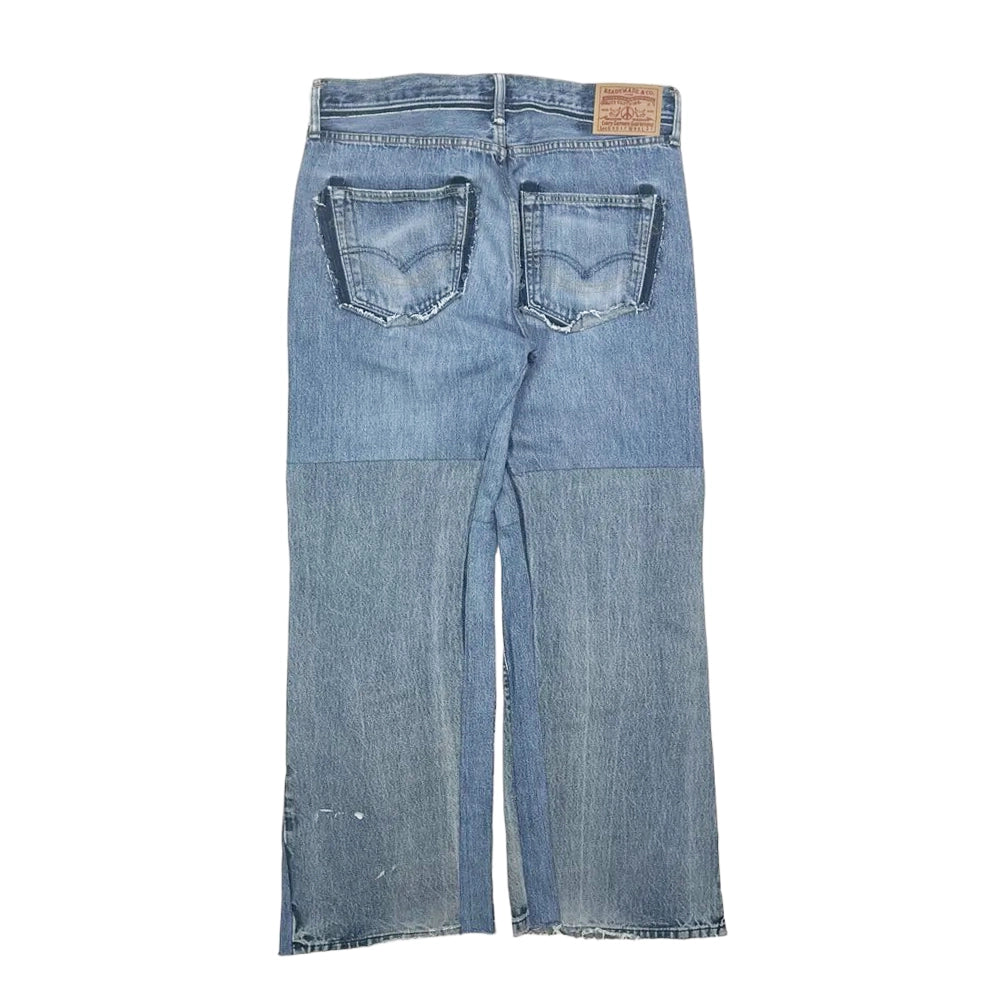 READYMADE / WIDE FLARE DENIM / 35×31 (RE-CO-BL-00-00-251-7)