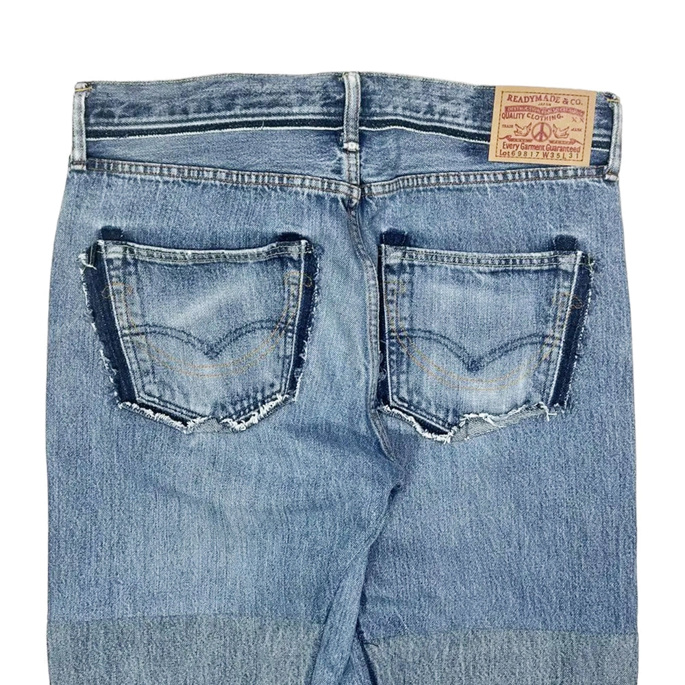 READYMADE / WIDE FLARE DENIM / 35×31 (RE-CO-BL-00-00-251-7)