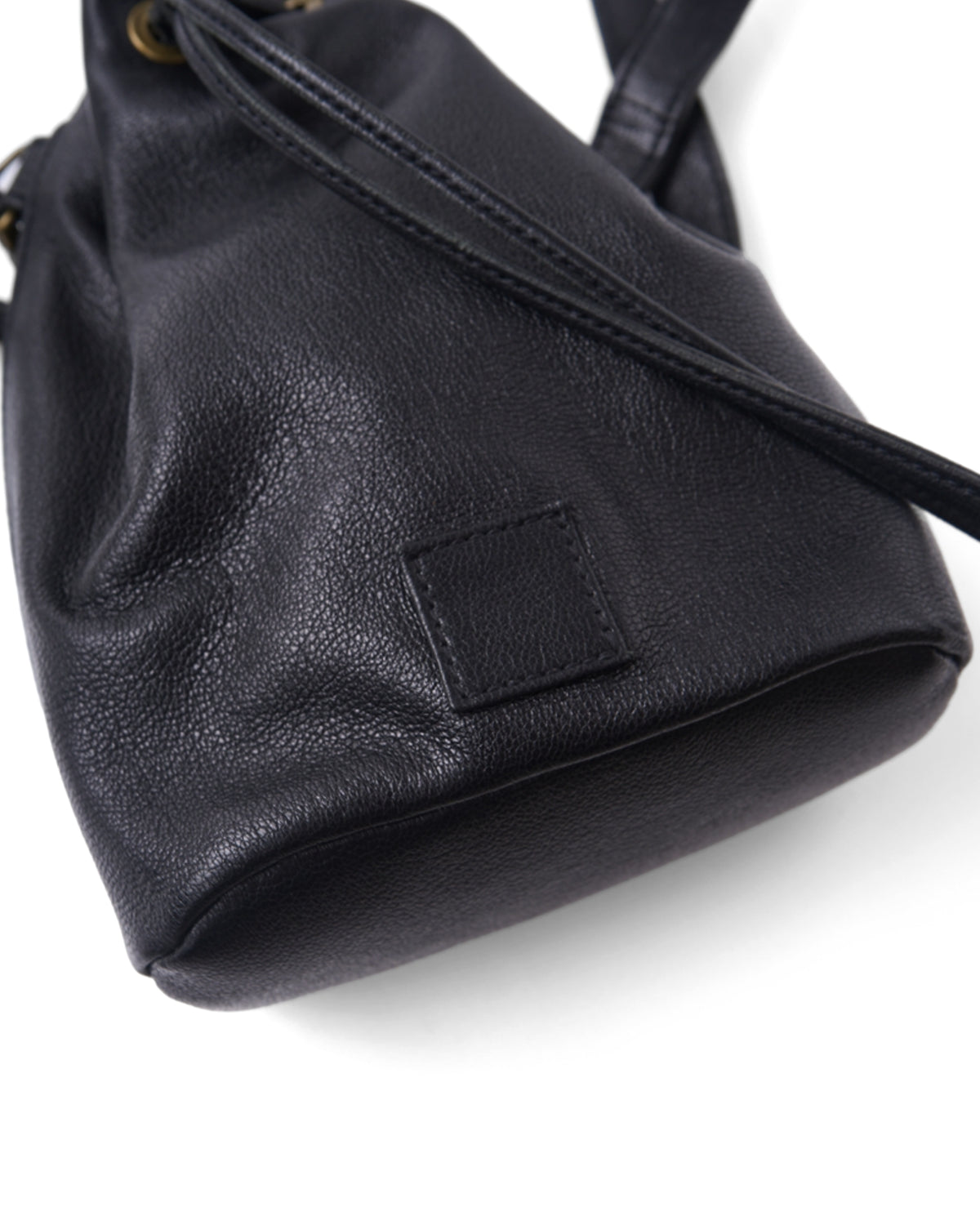 refomed × CCU / CCU LEATHER "KINCHAKU" BAG (REAC-CCU02)