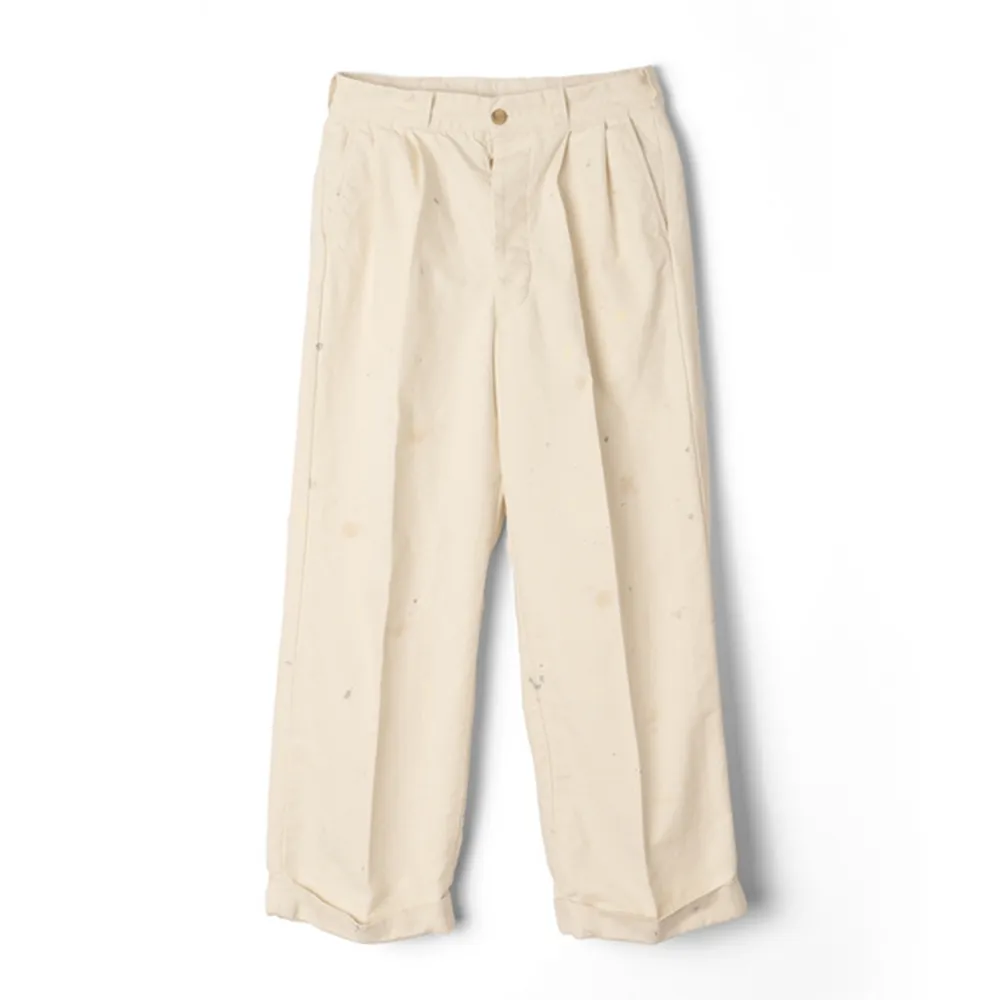 refomed の FORMAN DUCK TROUSERS "PAINT" (REPT-023P)