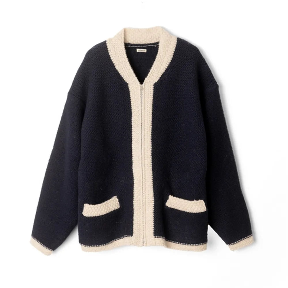 refomed の GRANNY ZIPUP CARDIGAN (REKN-007)