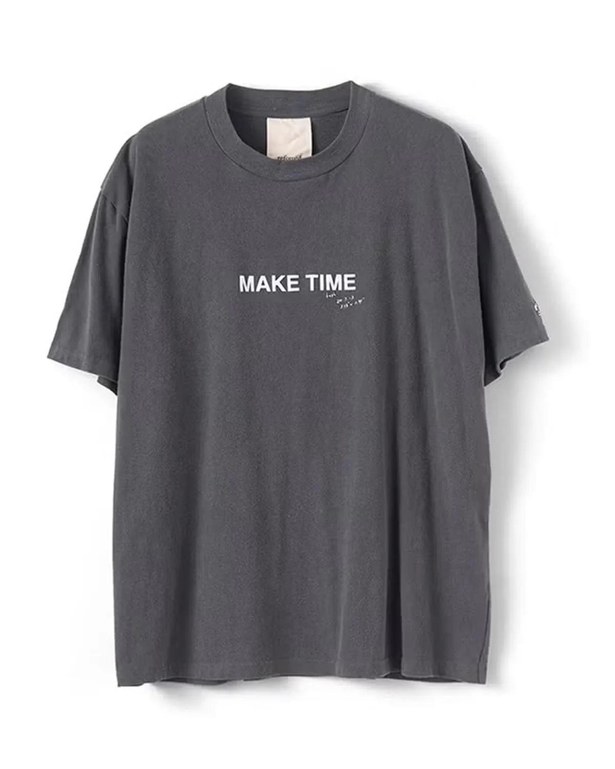 refomed の MAKE TIME TEE (RECU-062)
