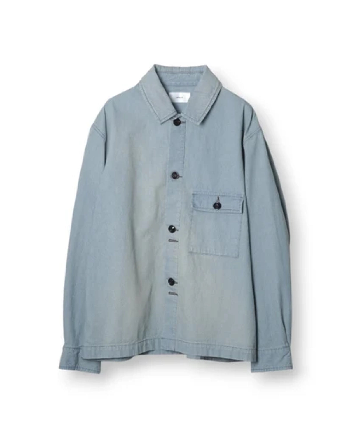 refomed の Skip BOX SHIRT "DENIM USED" (RESH-036U)