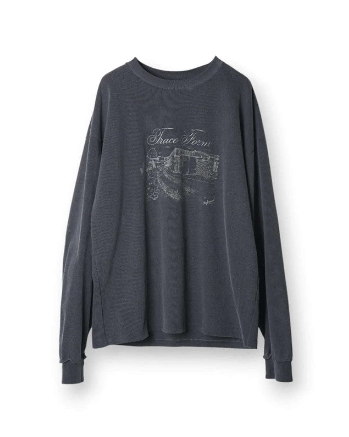 refomed の "TRACE FORM" LONG SLEEVE TEE (RECU-070)