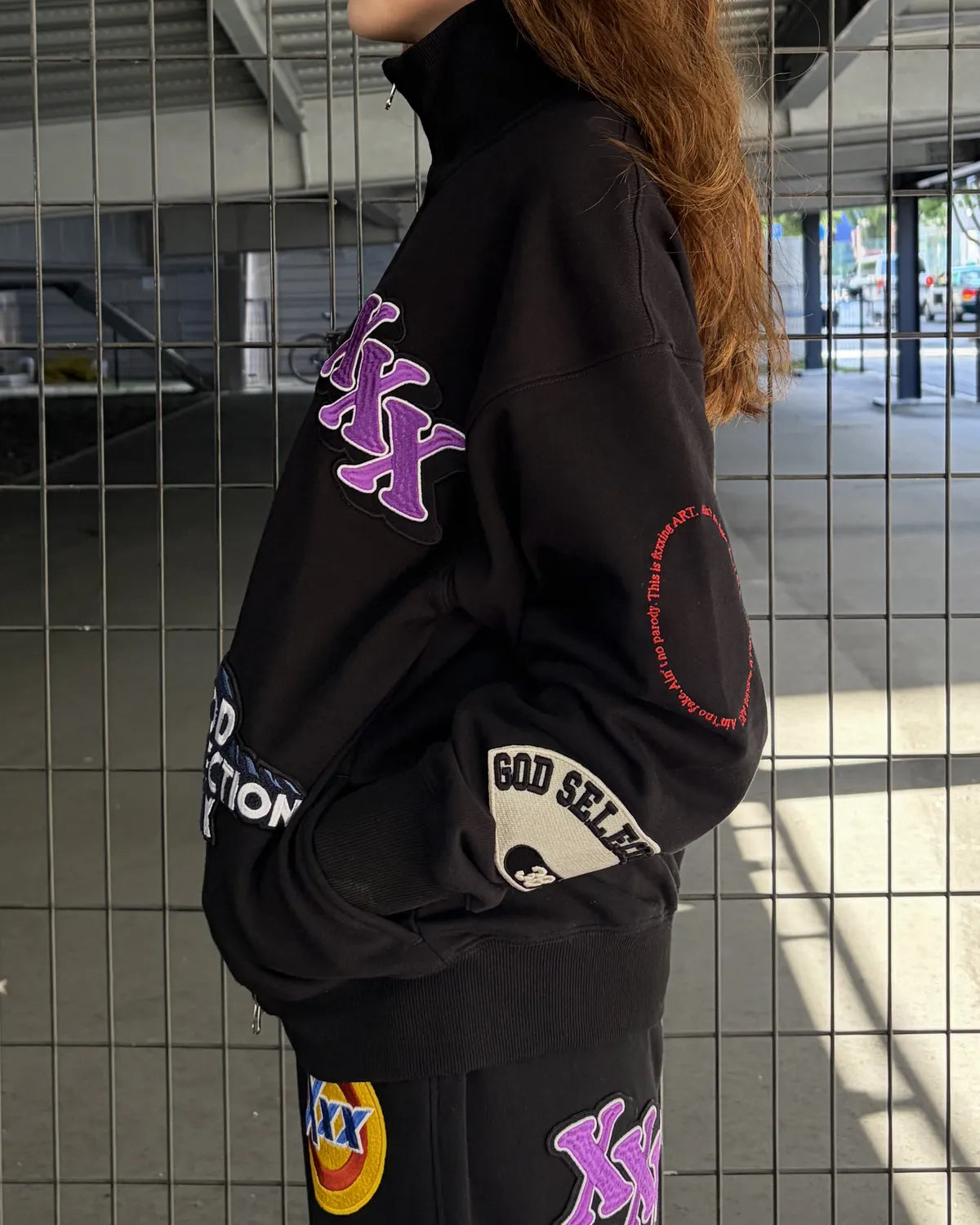 GOD SELECTION XXX / ZIP HIGH NECK (GXL-S26-CS-01)