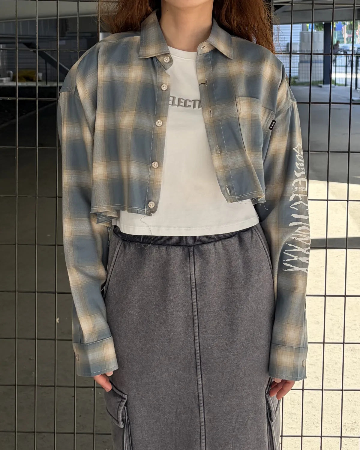 GOD SELECTION XXX / CHECK SHIRT (GXL-S25-SH-01)