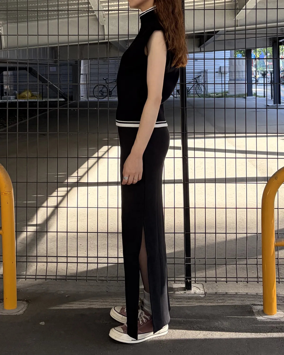 GOD SELECTION XXX / KNIT VEST (GXL-S25-KN-01)