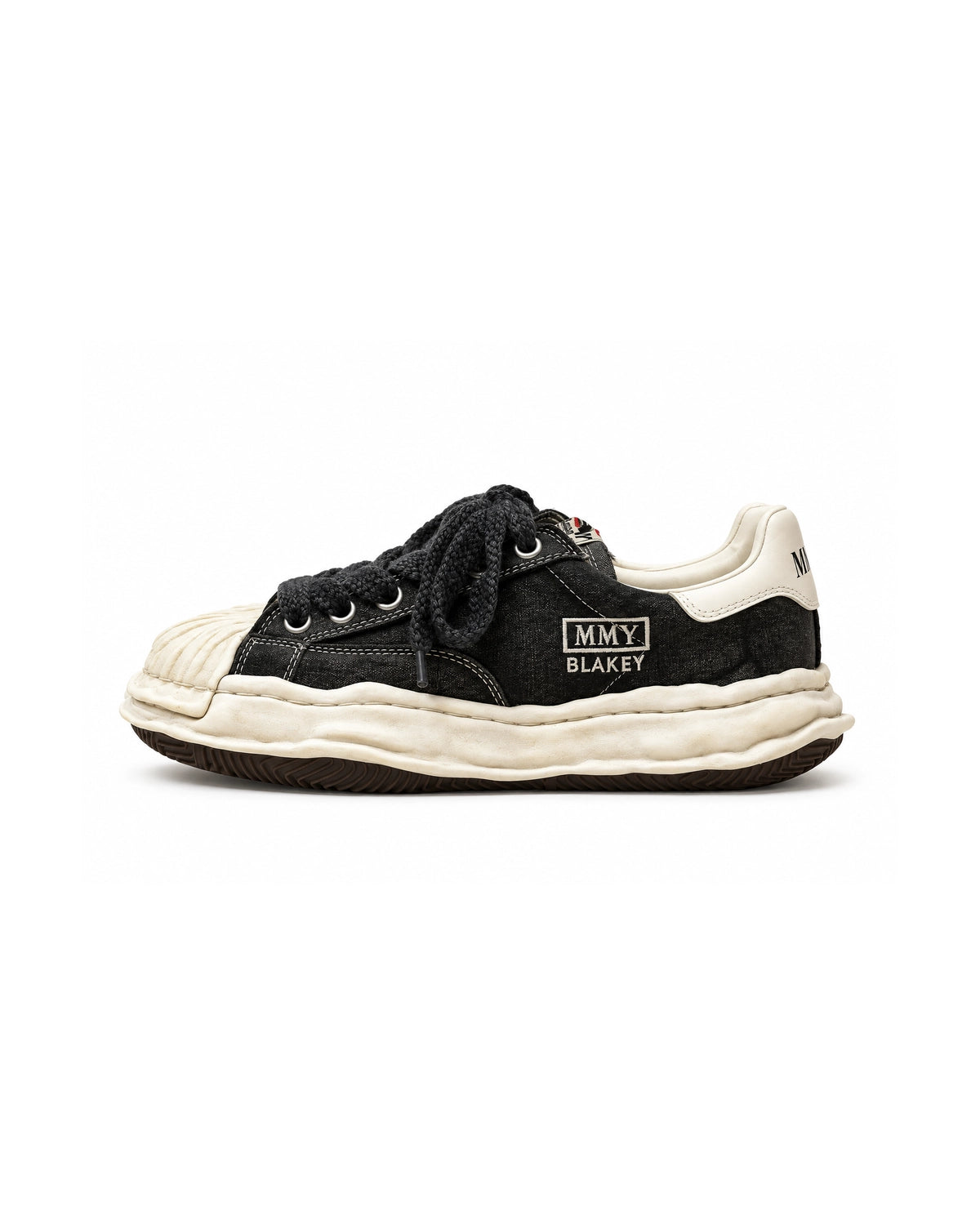 Maison MIHARA YASUHIRO / BLAKEY BLEACHED CANVAS Sneakers (A17FW731)