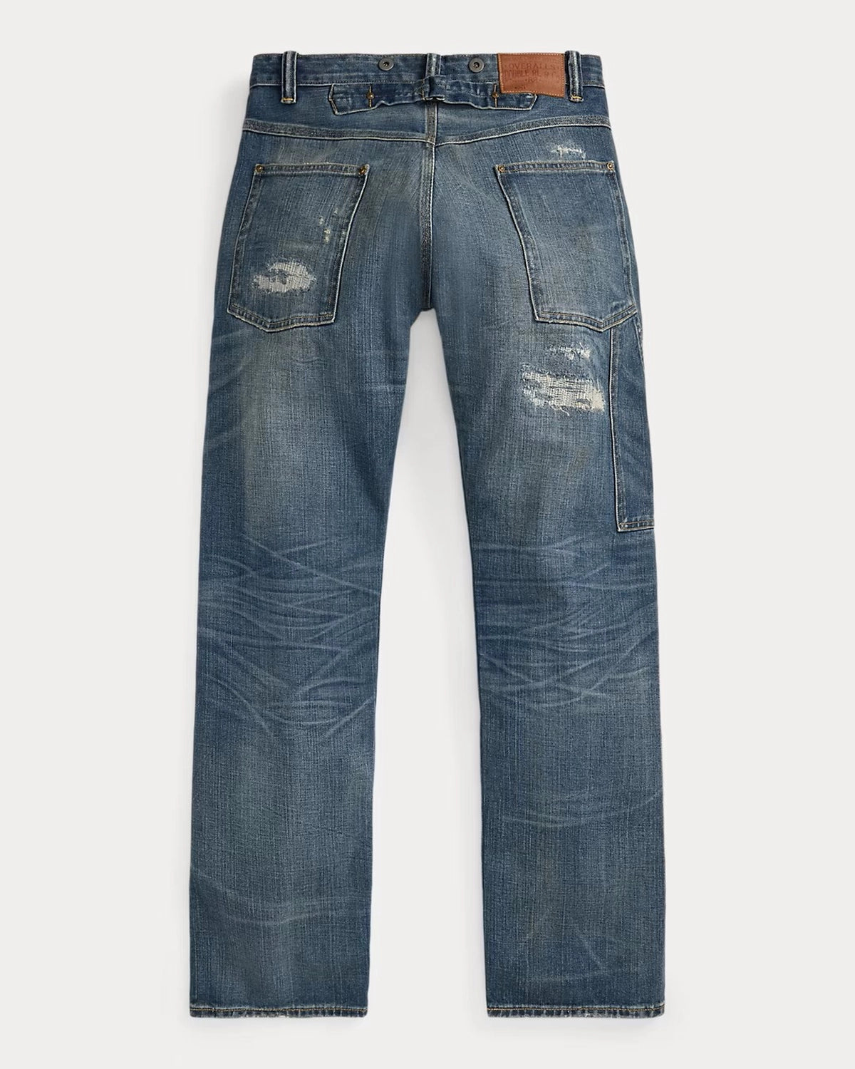 RRL / ストレート フィット Brayton ディストレスト ジーンズ (MNRRDNM10920130)