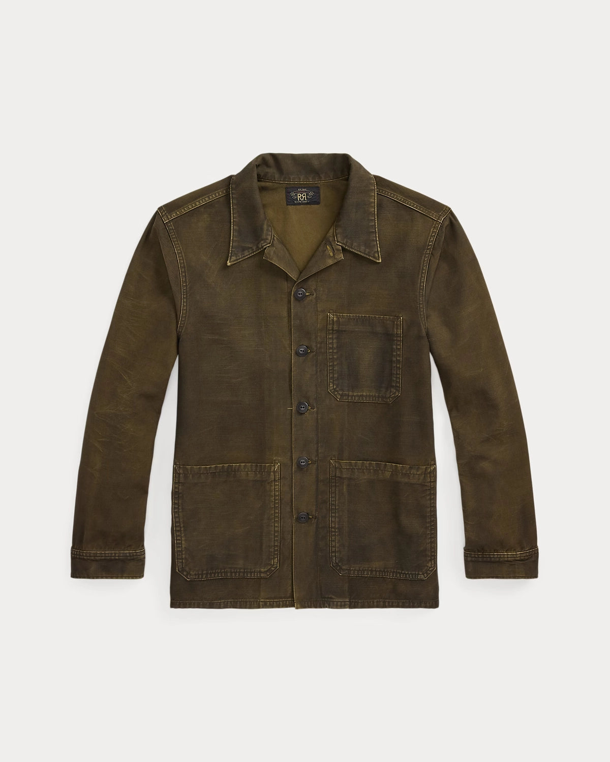 RRL / リバースサティーン オーバーシャツ (1441MNRRWOV16820372)