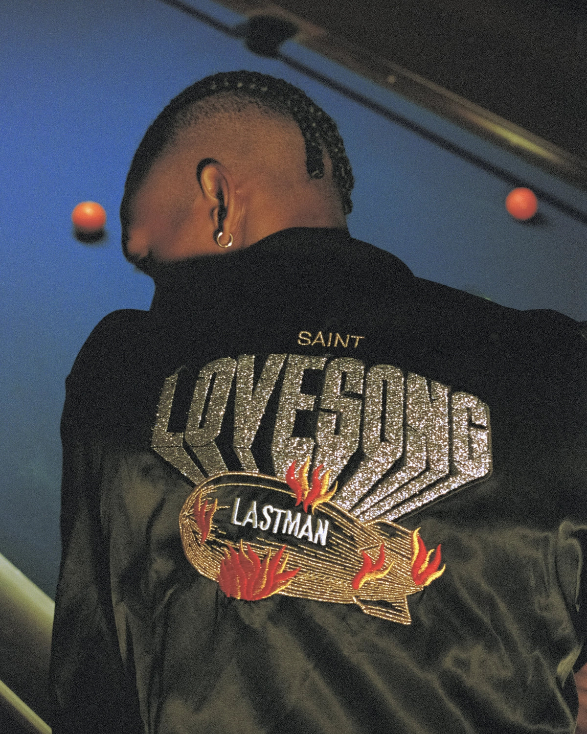 ©︎SAINT Mxxxxxx  × LASTMAN / LM_TRACK JACKET -LOVE SONG (SM-HR8-0000-C32)