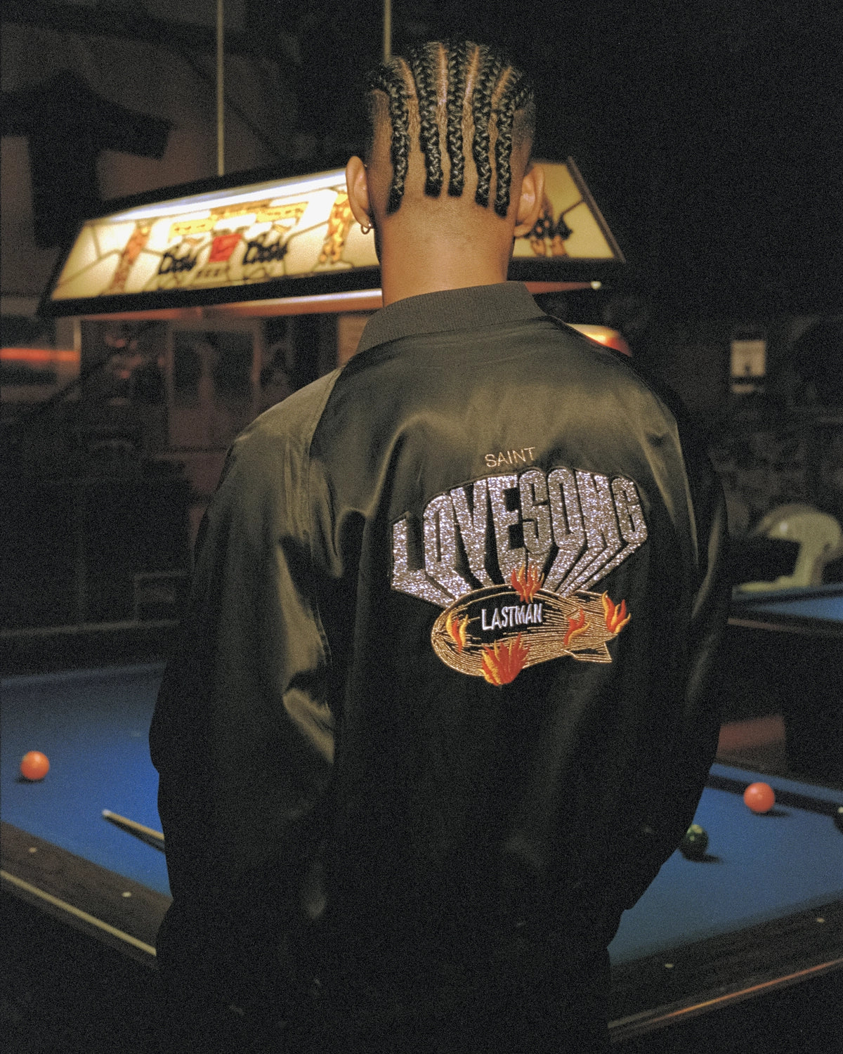 ©︎SAINT Mxxxxxx  × LASTMAN / LM_TRACK JACKET -LOVE SONG (SM-HR8-0000-C32)