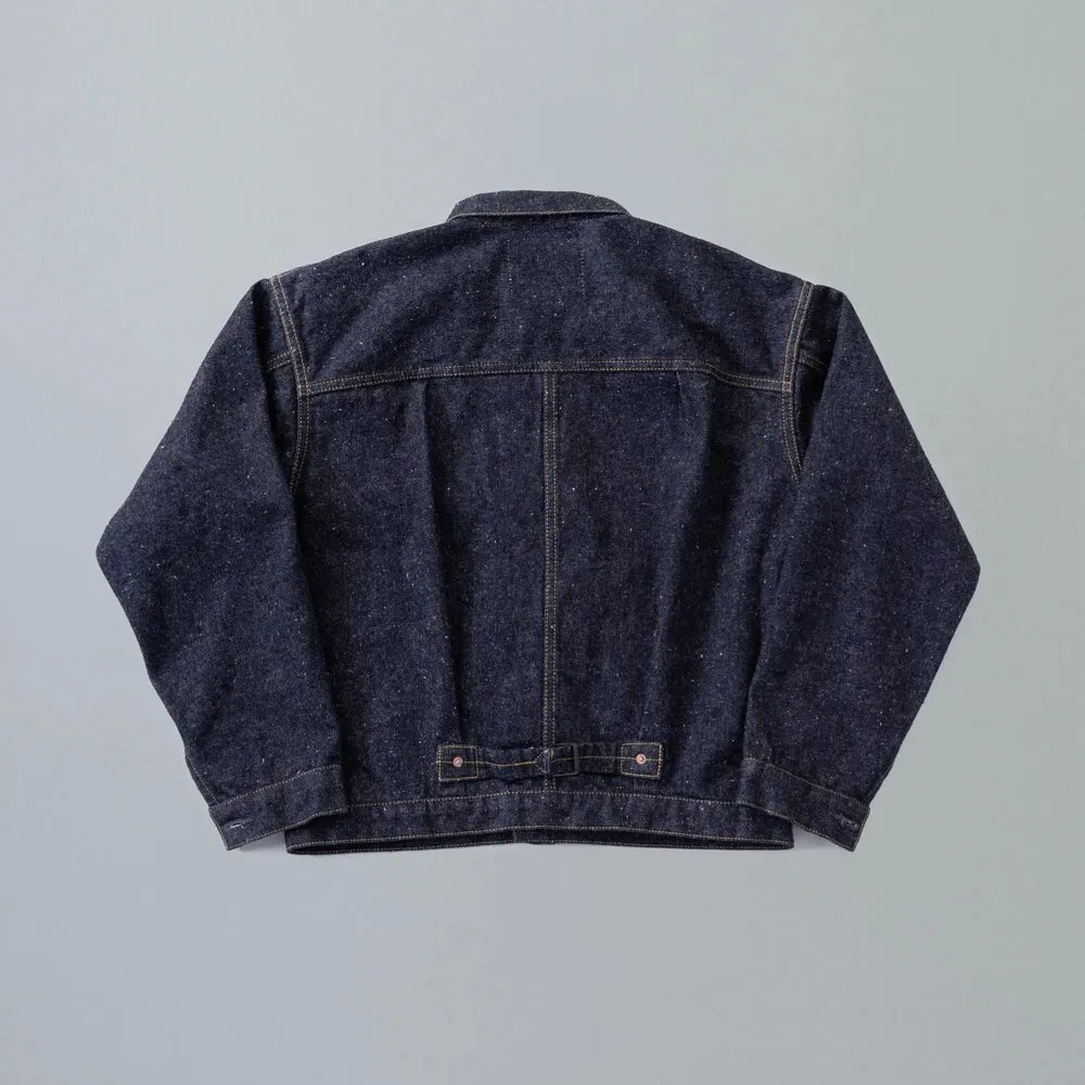 New Manual / #001 T-BACK DENIM JACKET (One Wash)