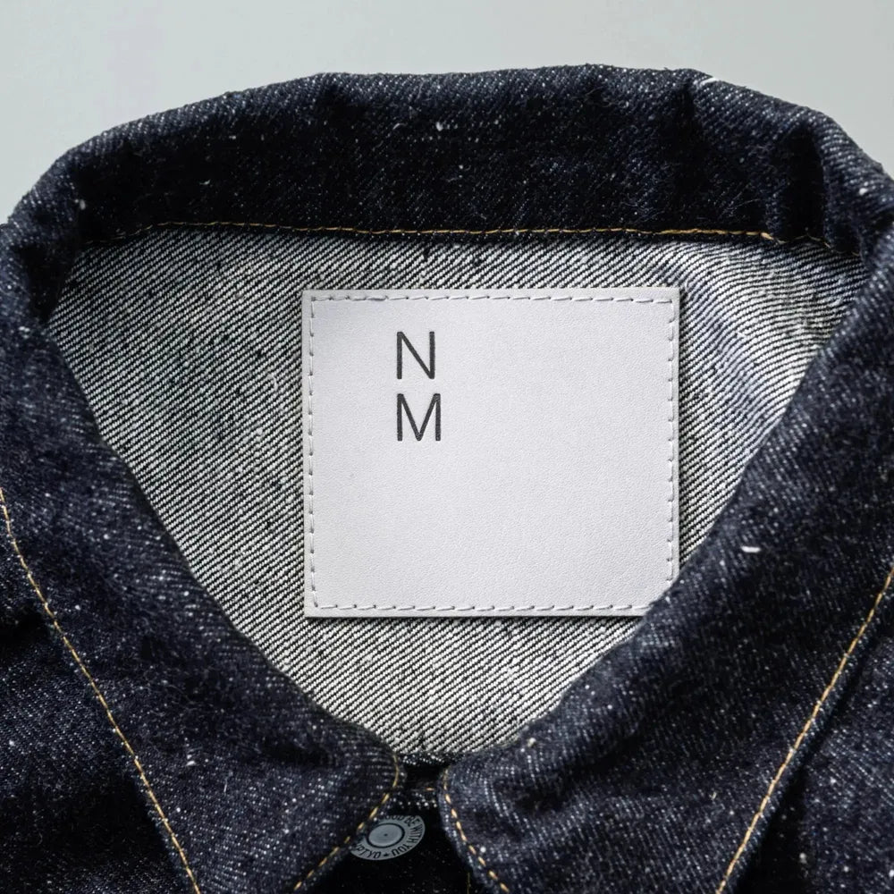 New Manual / #001 T-BACK DENIM JACKET (One Wash)