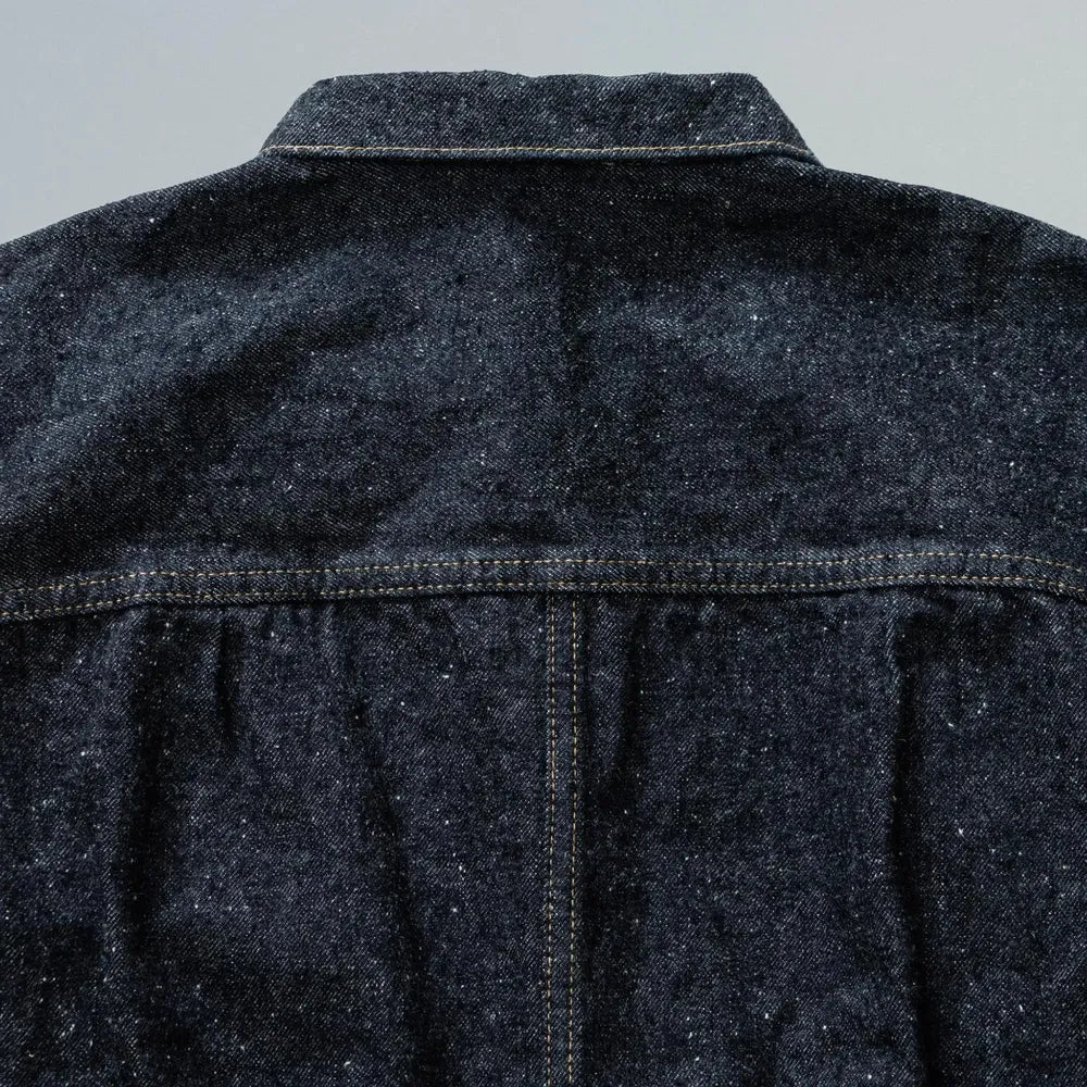 New Manual / #001 T-BACK DENIM JACKET (One Wash)