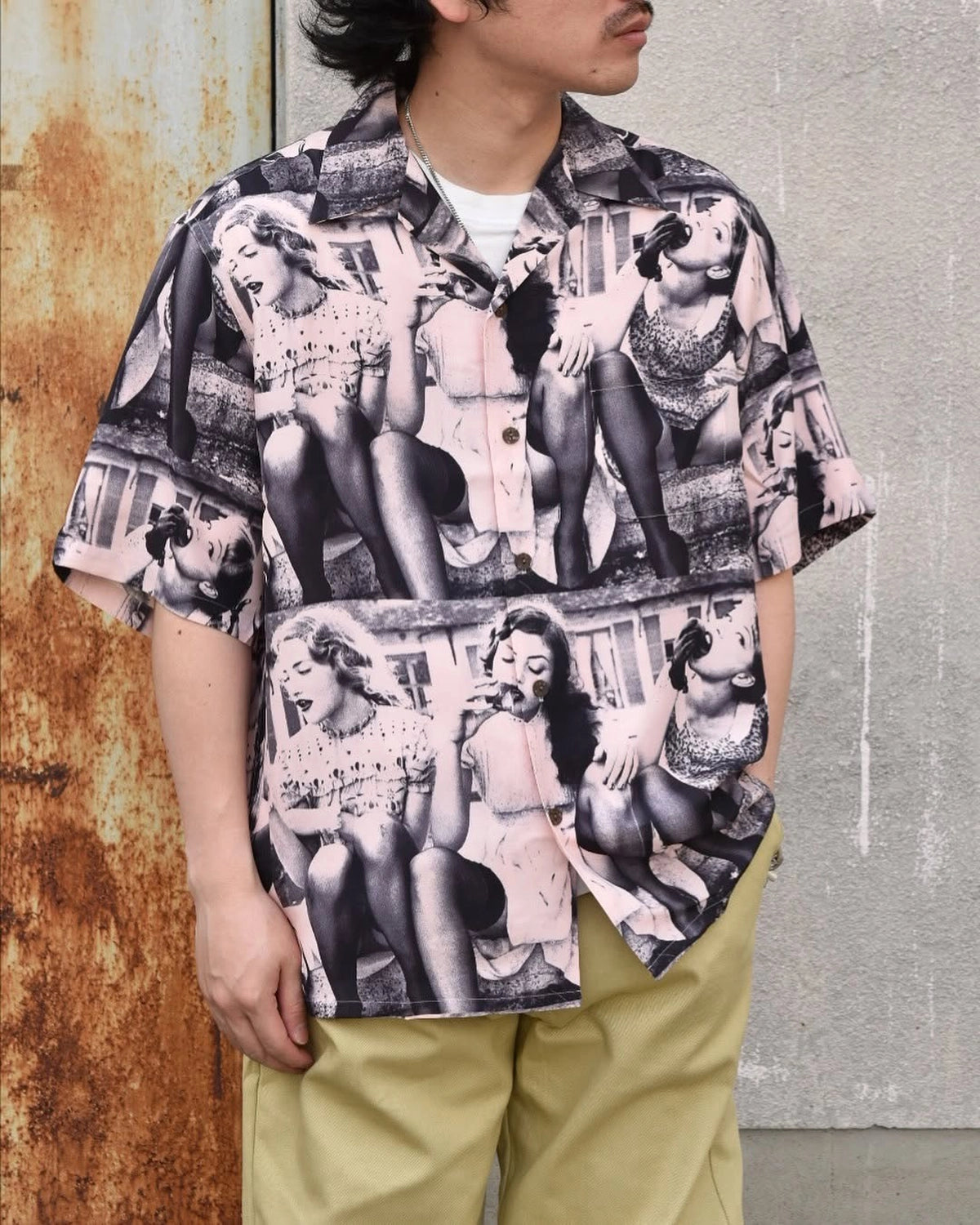 WACKO MARIA × ELLEN VON UNWERTH / S/S HAWAIIAN SHIRT (EVU-WM-HI02)