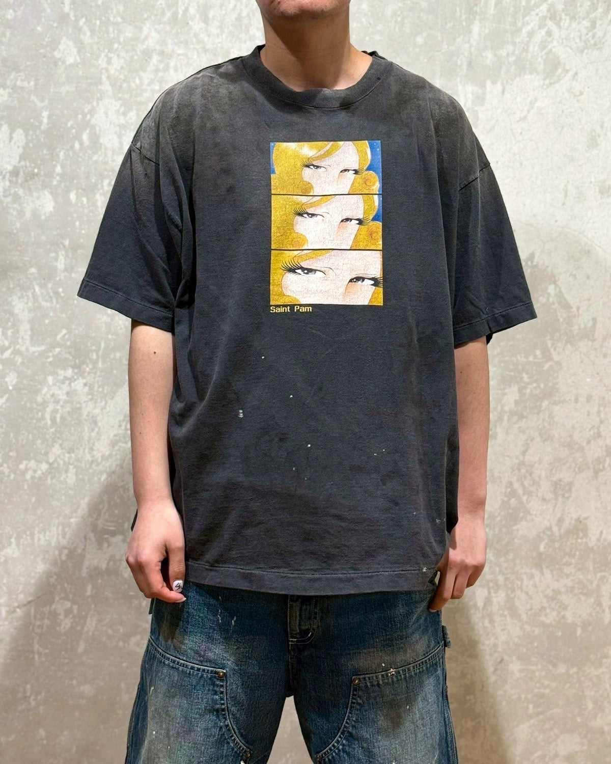 すぐ届く【SAINT Mxxxxxx】P.A.M コラボTシャツ SAINT M×××××× (セントマイケル) × P.A.M / PM_SS TEE_SAINT PAM