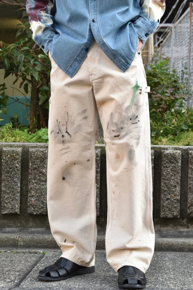 CHALLENGER WASHED PAINTER PANTS CHALLENGER WASHED PAINTER PANTS