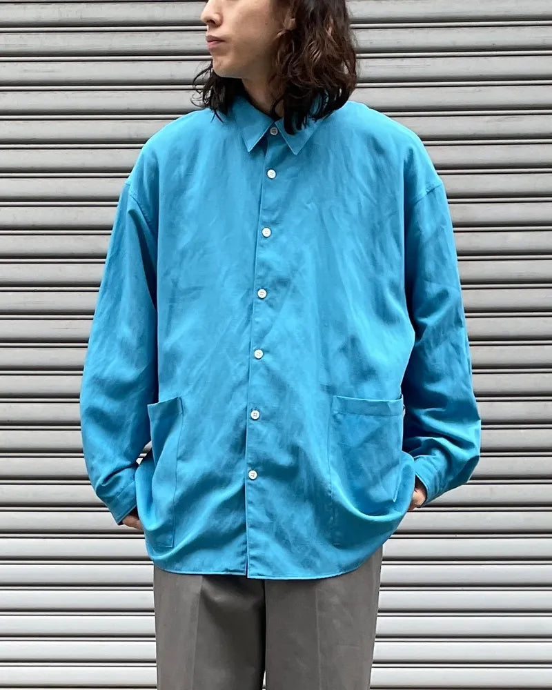 DIGAWEL / Side pocket L/S shirt