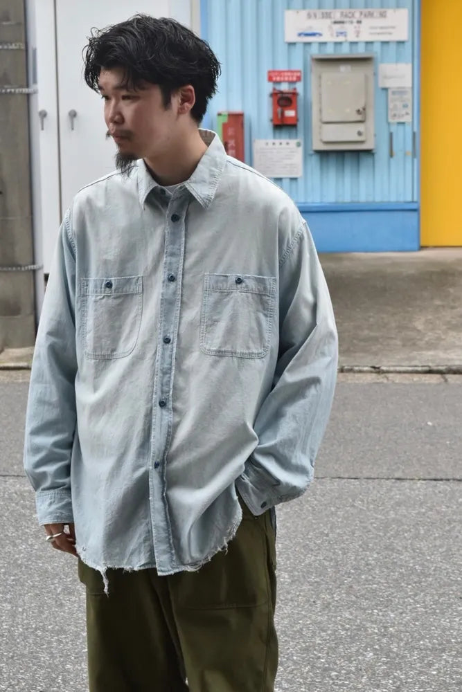 MARKAWARE / DAMAGE SHIRT (M24B-03SH01C)