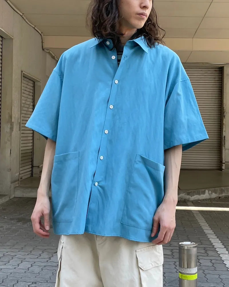 DIGAWEL / Side pocket S/S shirt (DWXA051)