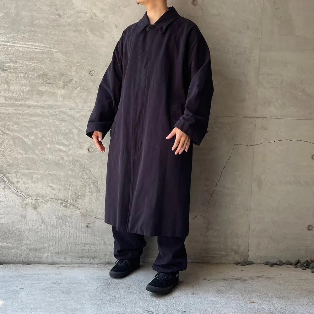 COMOLI(コモリ) / 24aw 製品染バルカラーコート ネイビー 1 COMOLI COMOLI(コモリ) / 24aw 製品染バルカラーコート ネイビー 1 COMOLI