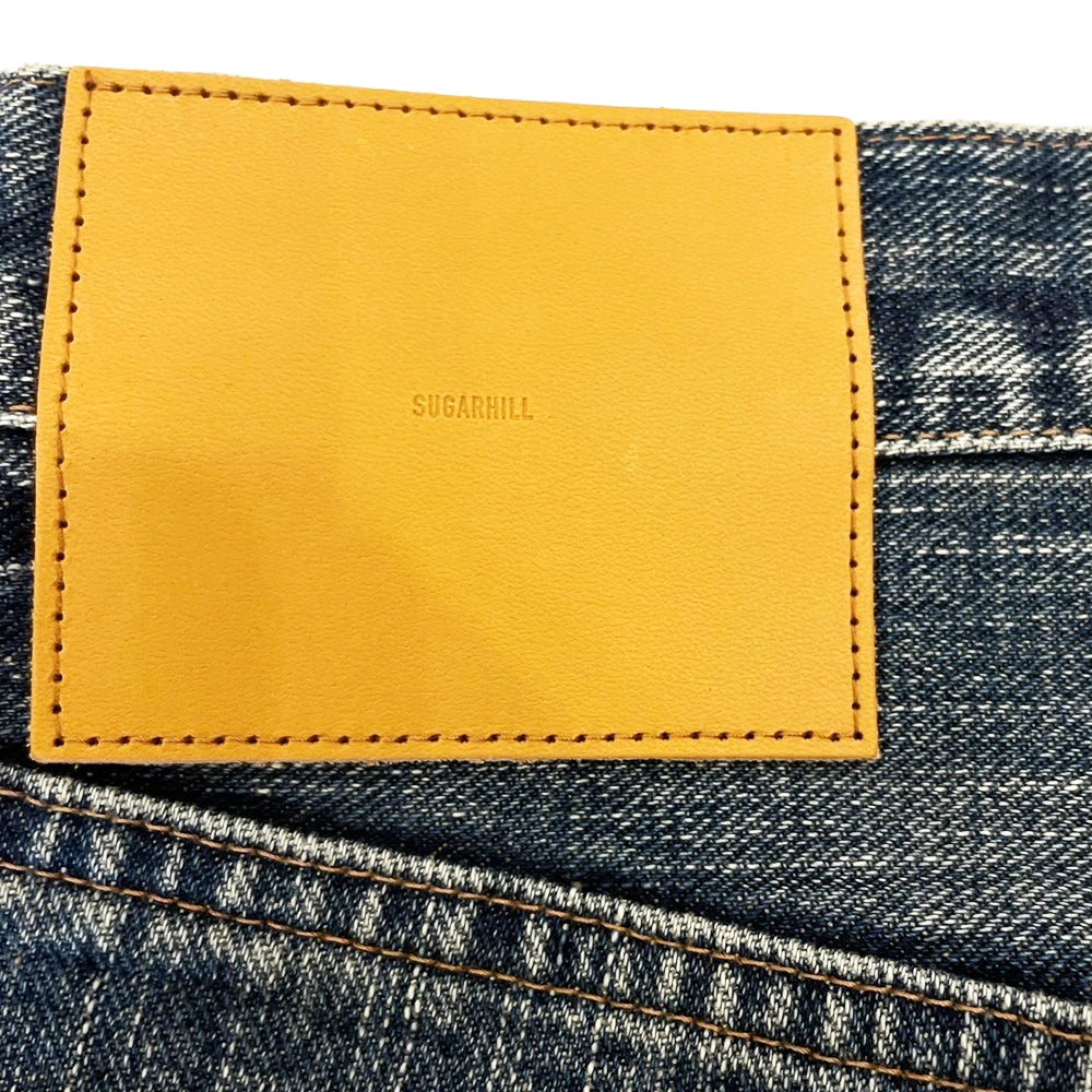 SUGARHILL /  FADED MODERN DENIM WIDE TROUSERS (2441000406)