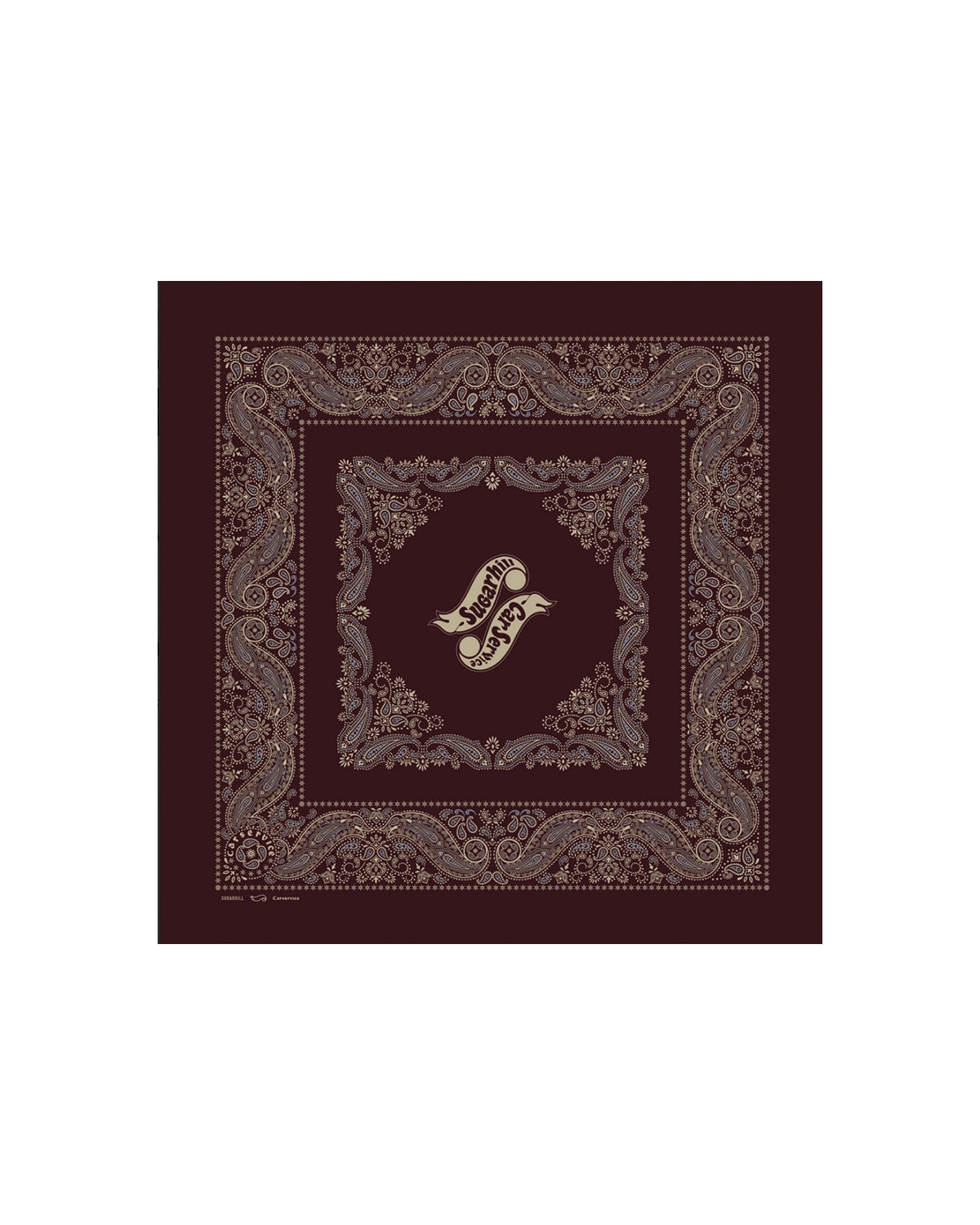 SUGARHILL × CarService / "CS" BANDANA (SGHBNDN003)