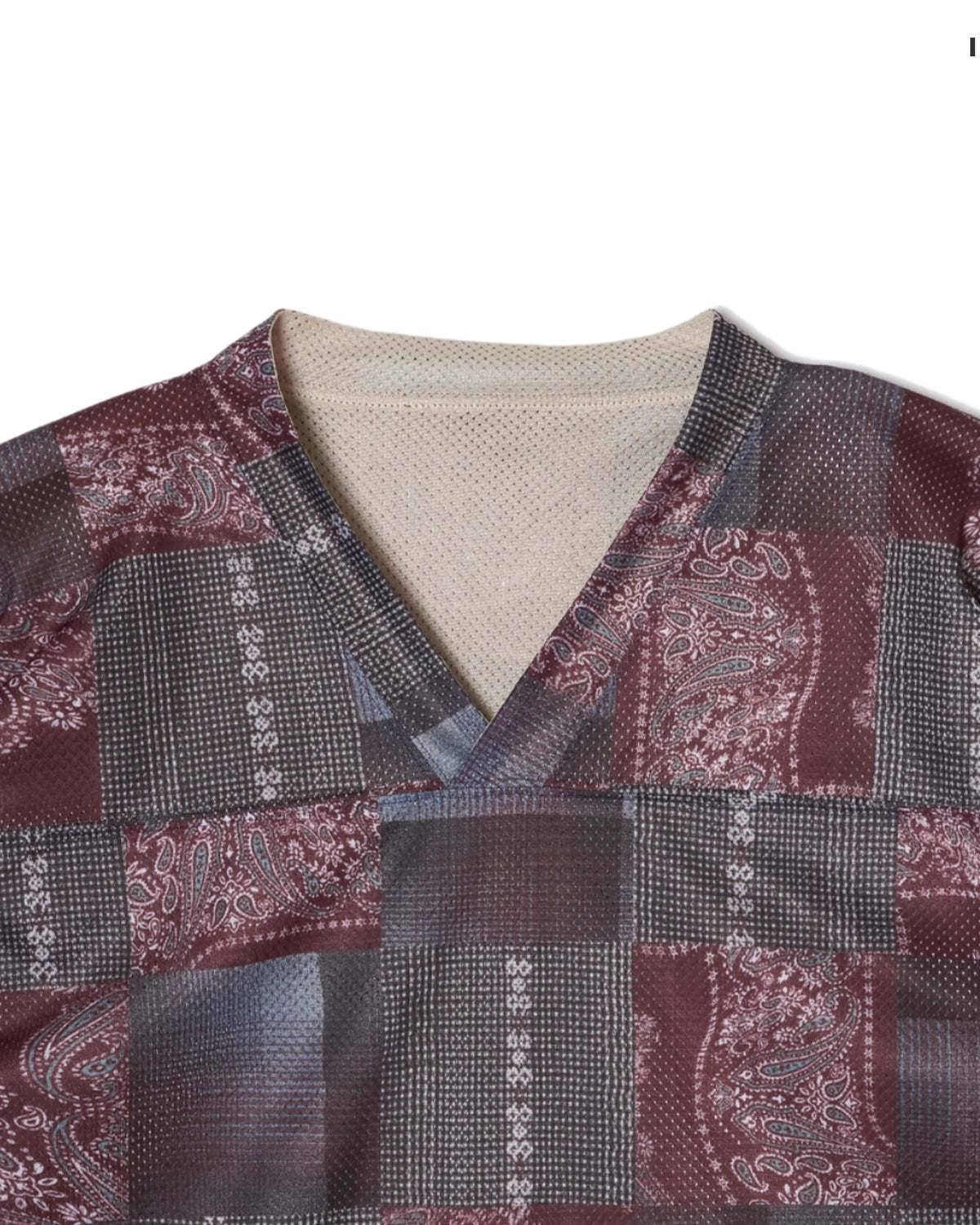 SUGARHILL × CarService / "CS" 2FACE MESH HOCKEY SHIRTS (26880505)
