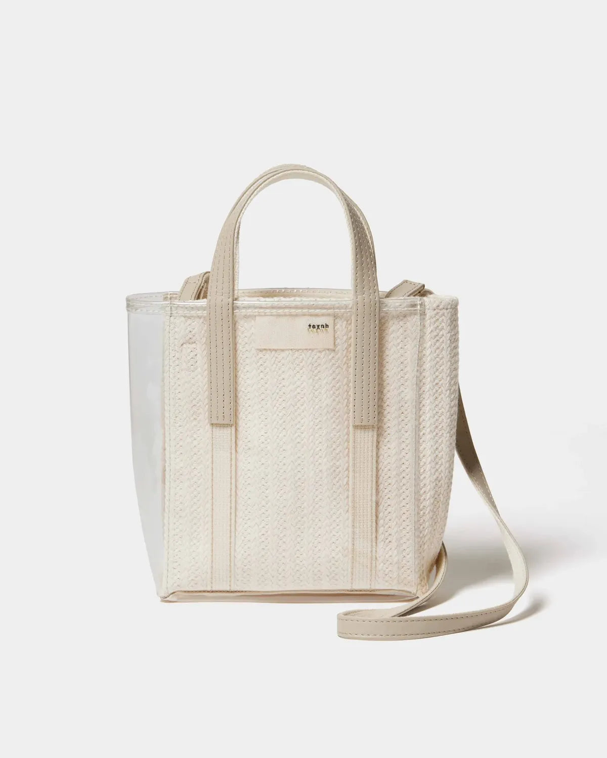 texnh の GLASSBOAT TOTE 2WAY / MESH&LEATHER (B09-00321-F)