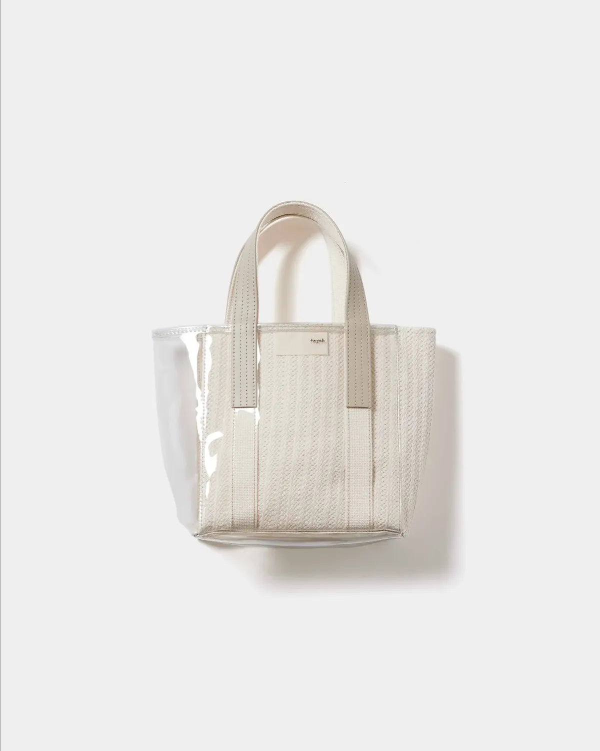 texnh の GLASSBOAT TOTE S / MESH&LEATHER (B09-00221-F)