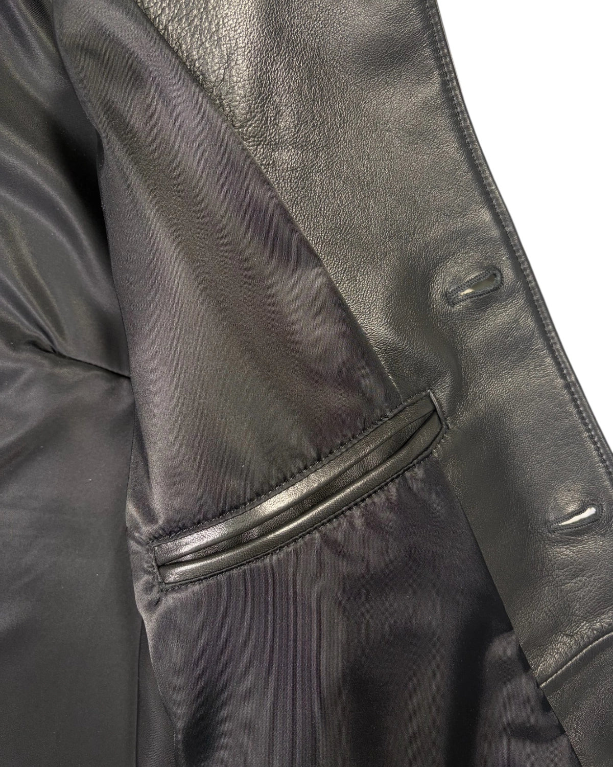 COOTIE PRODUCTIONS® (※ J.B. Voice EXCLUSIVE ) / Leather Car Coat (JB-CTE25A-201)