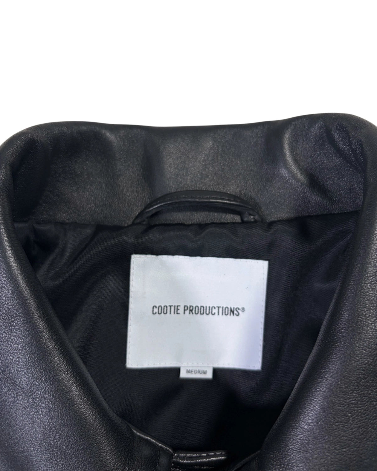COOTIE PRODUCTIONS® (※ J.B. Voice EXCLUSIVE ) / Leather Car Coat (JB-CTE25A-201)