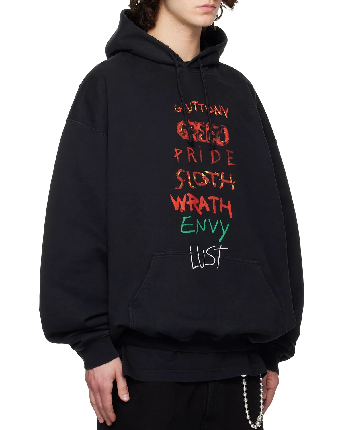 VETEMENTS / 7 SINS HOODIE (ME76HD195BX)