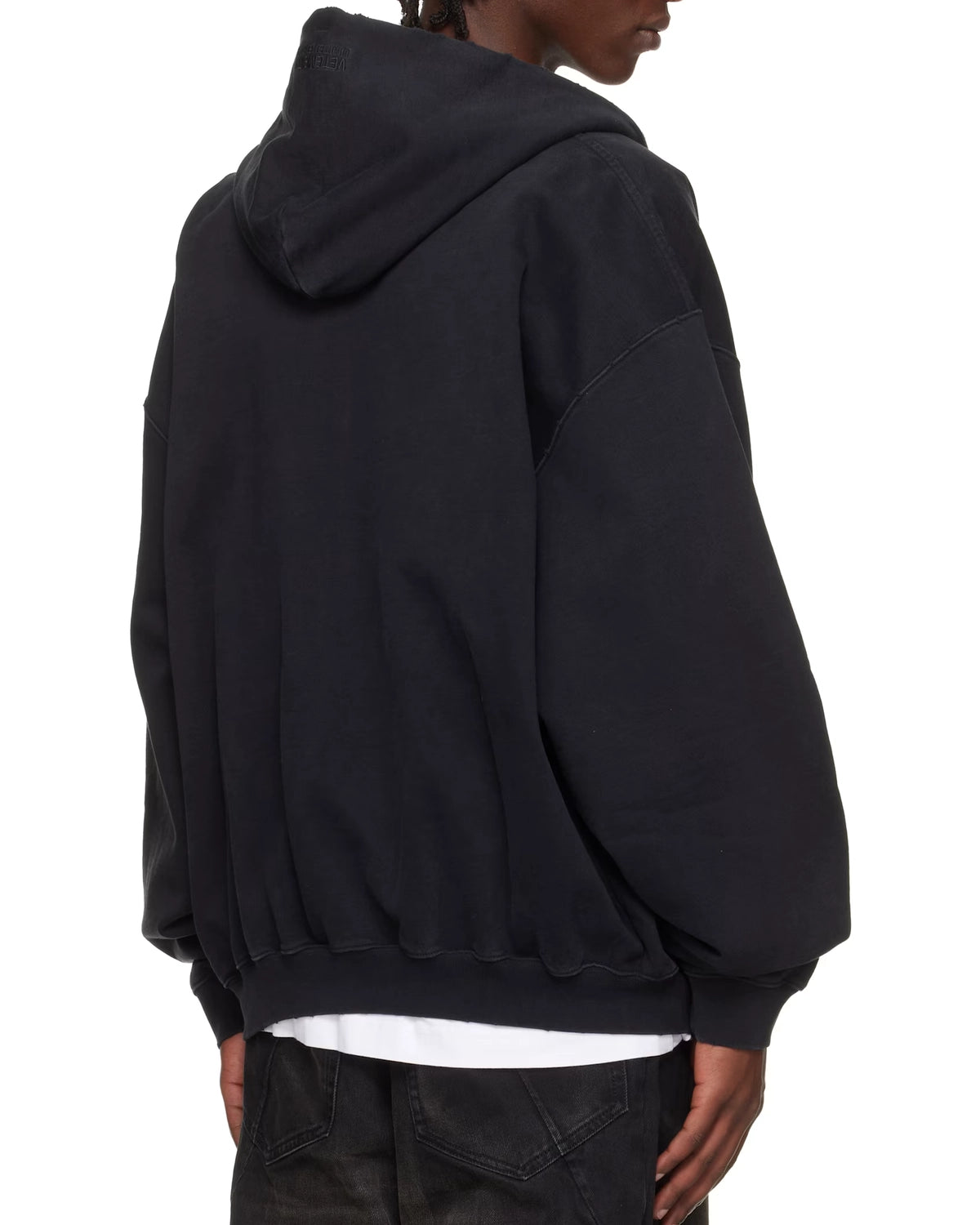 VETEMENTS / FUCK EVERYTHING ZIP-UP HOODIE (ME76ZU211BX)