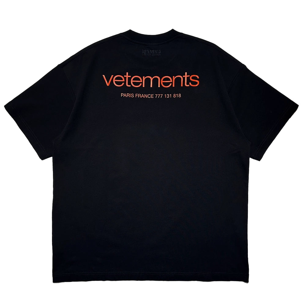 VETEMENTS (ヴェトモン) / URBAN LOGO REGULAR FIT T-SHIRT 公式通販 JACK in the NET