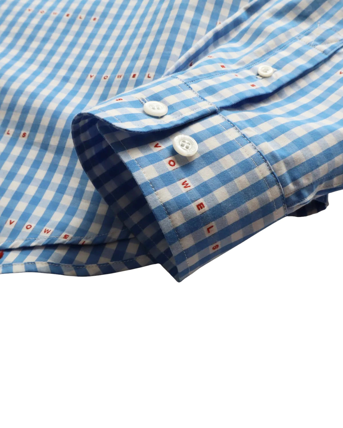 vowels / MICRO PLAID SHIRT (VO-26SS-SH035)