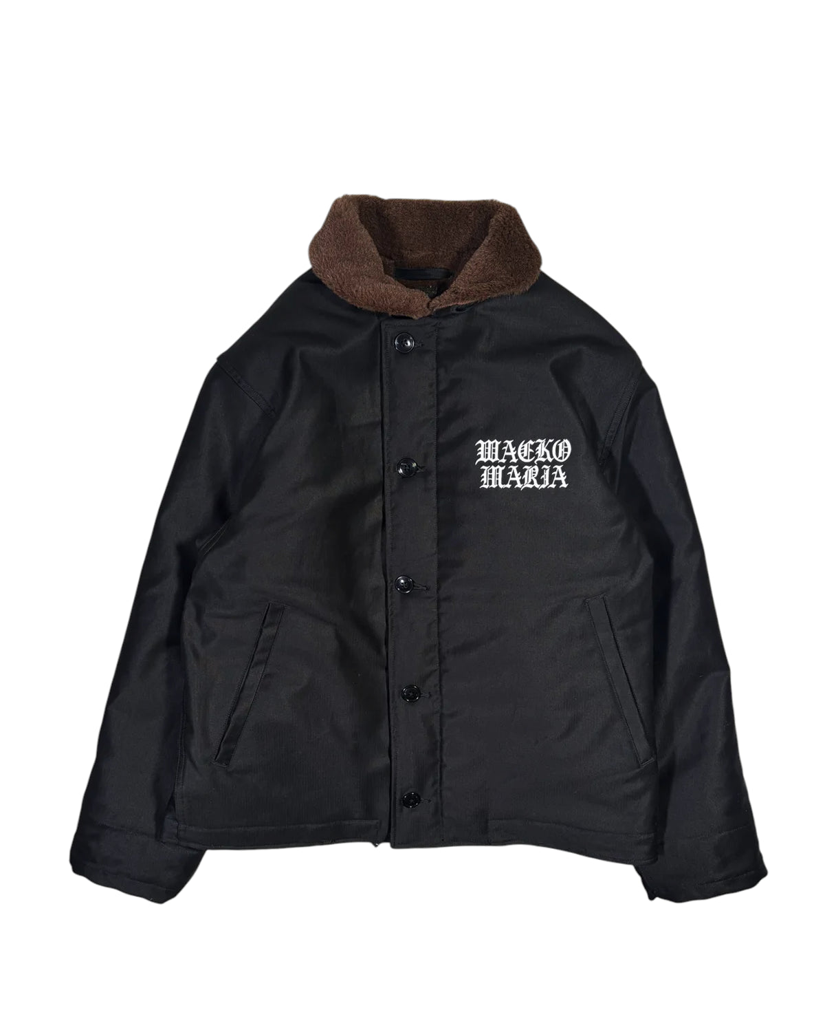 WACKO MARIA / ALPACA BOA N-1 DECK JACKET (25FW-WMO-ML07)