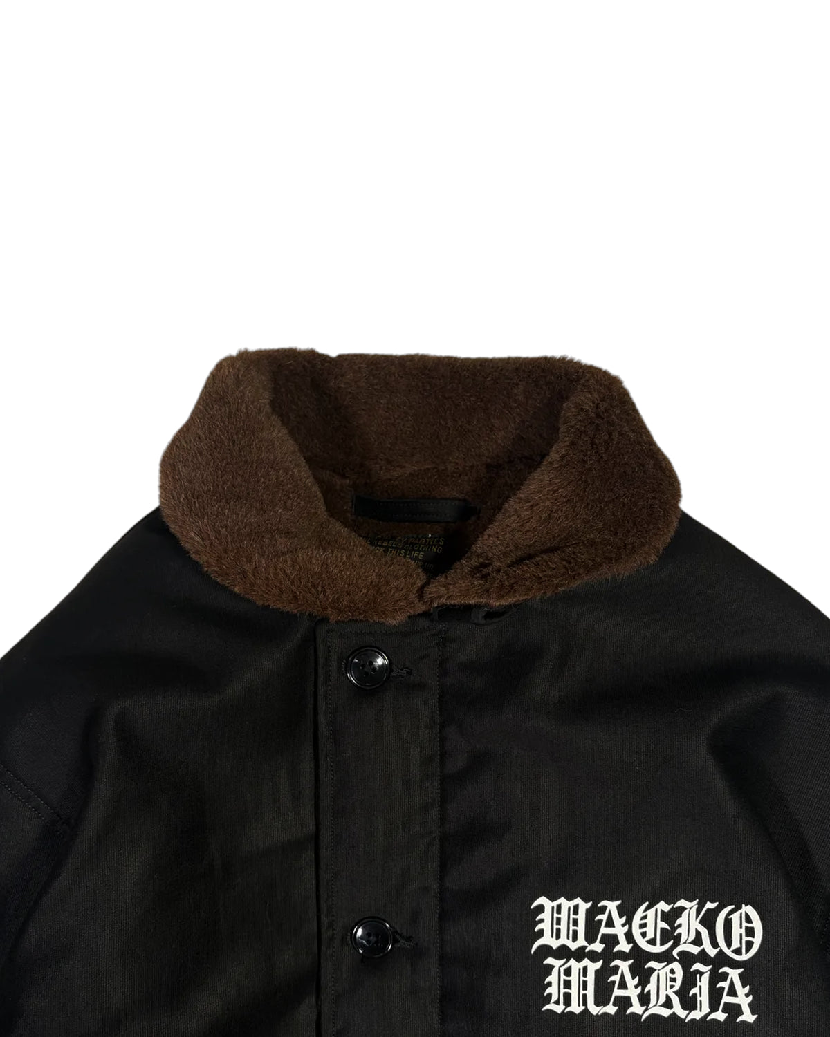 WACKO MARIA / ALPACA BOA N-1 DECK JACKET (25FW-WMO-ML07)