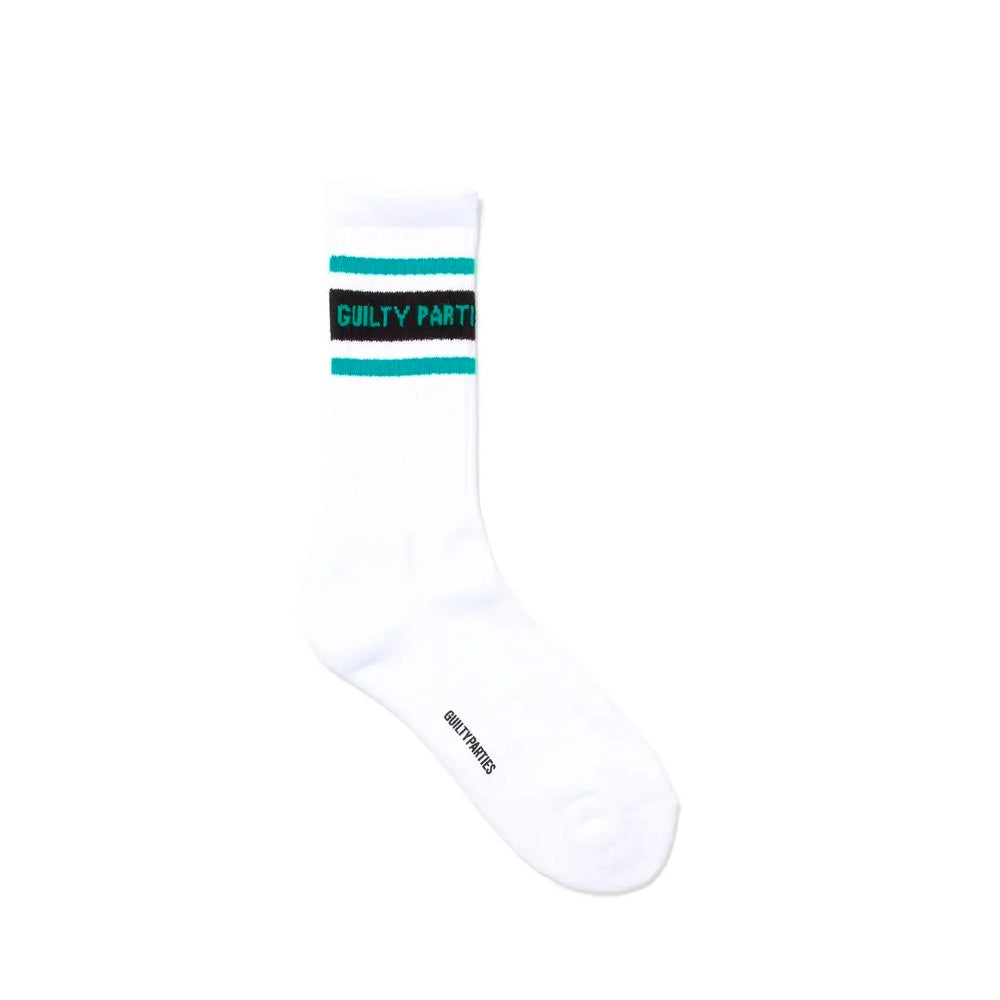 WACKO MARIA / SKATER SOCKS -TYPE2- WHITE (24FW-WMA-SO02)