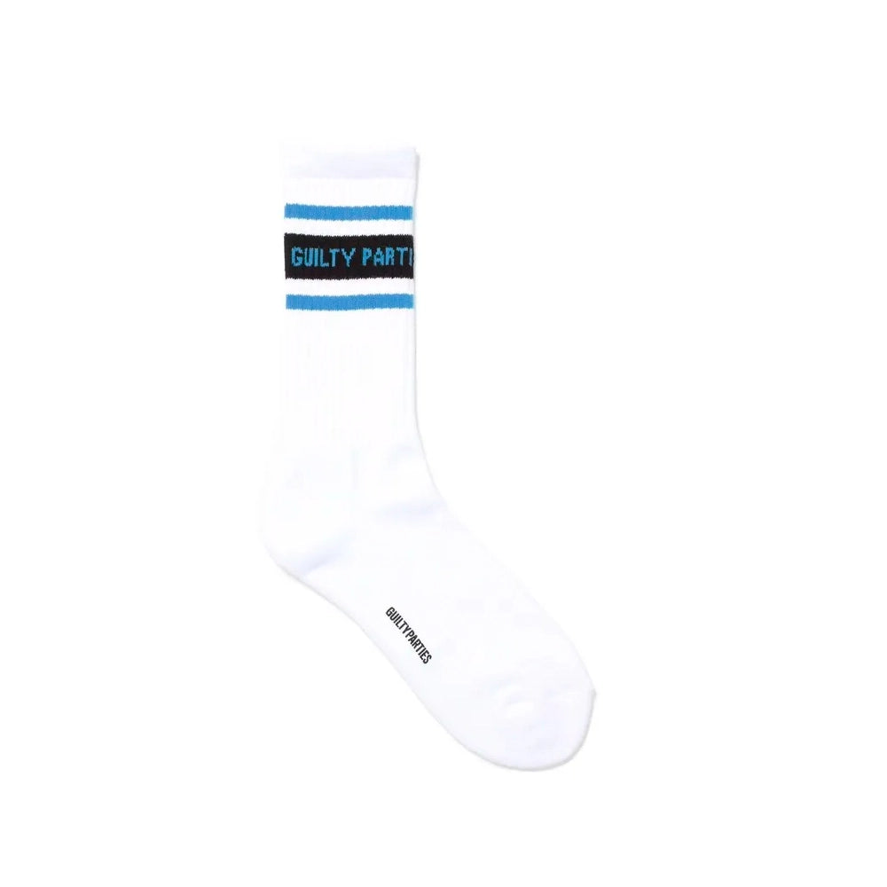 WACKO MARIA / SKATER SOCKS -TYPE2- WHITE (24FW-WMA-SO02)