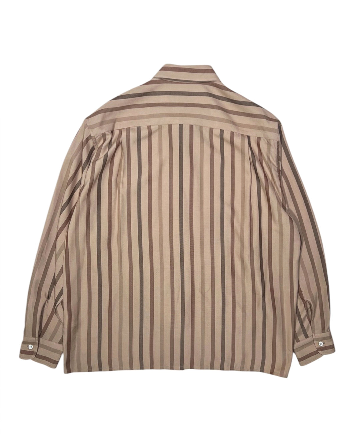 WACKO MARIA / STRIPED REGULAR COLLAR SHIRT L/S (25SSE-WMS-RC01)