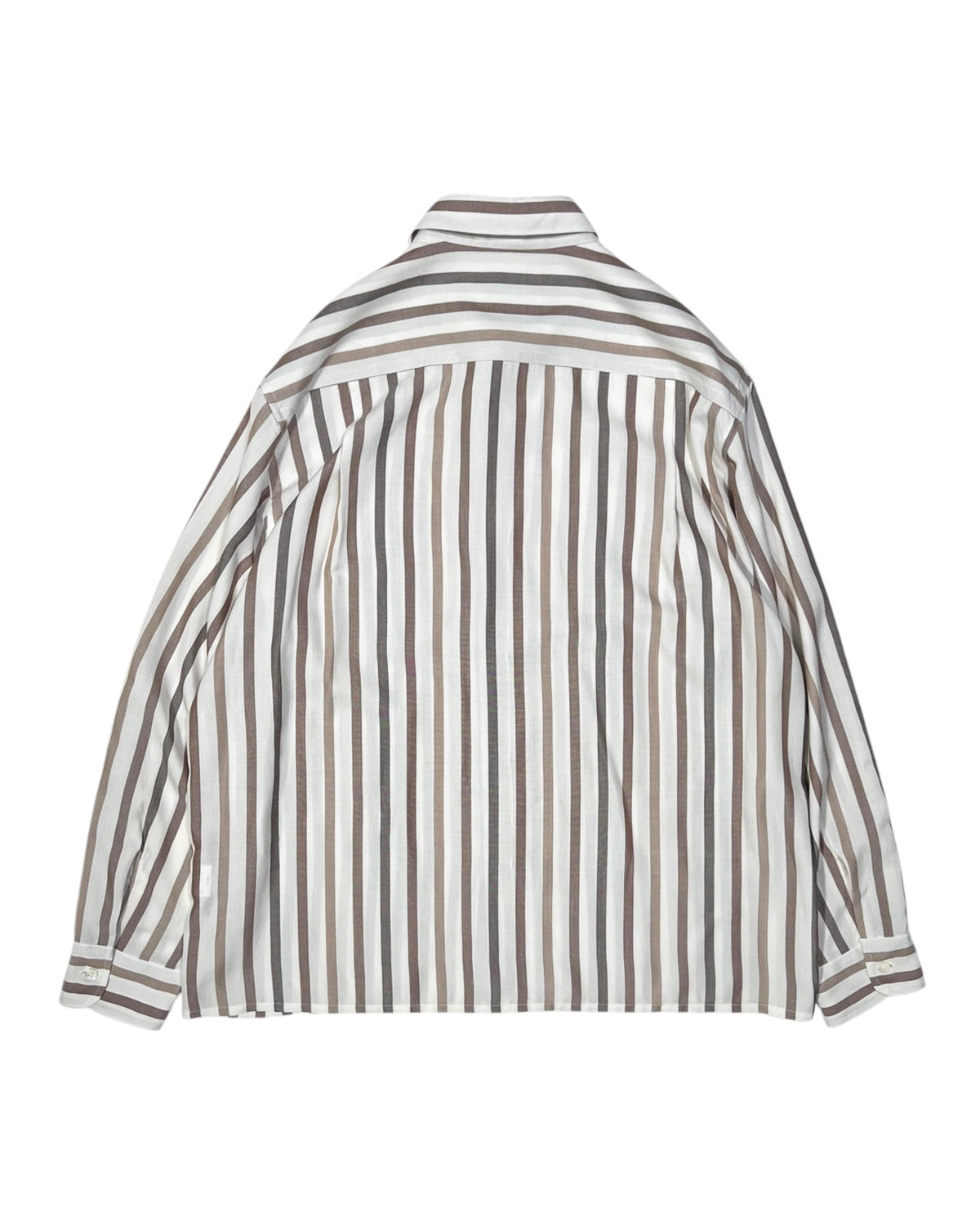 WACKO MARIA / STRIPED REGULAR COLLAR SHIRT L/S (25SSE-WMS-RC01)