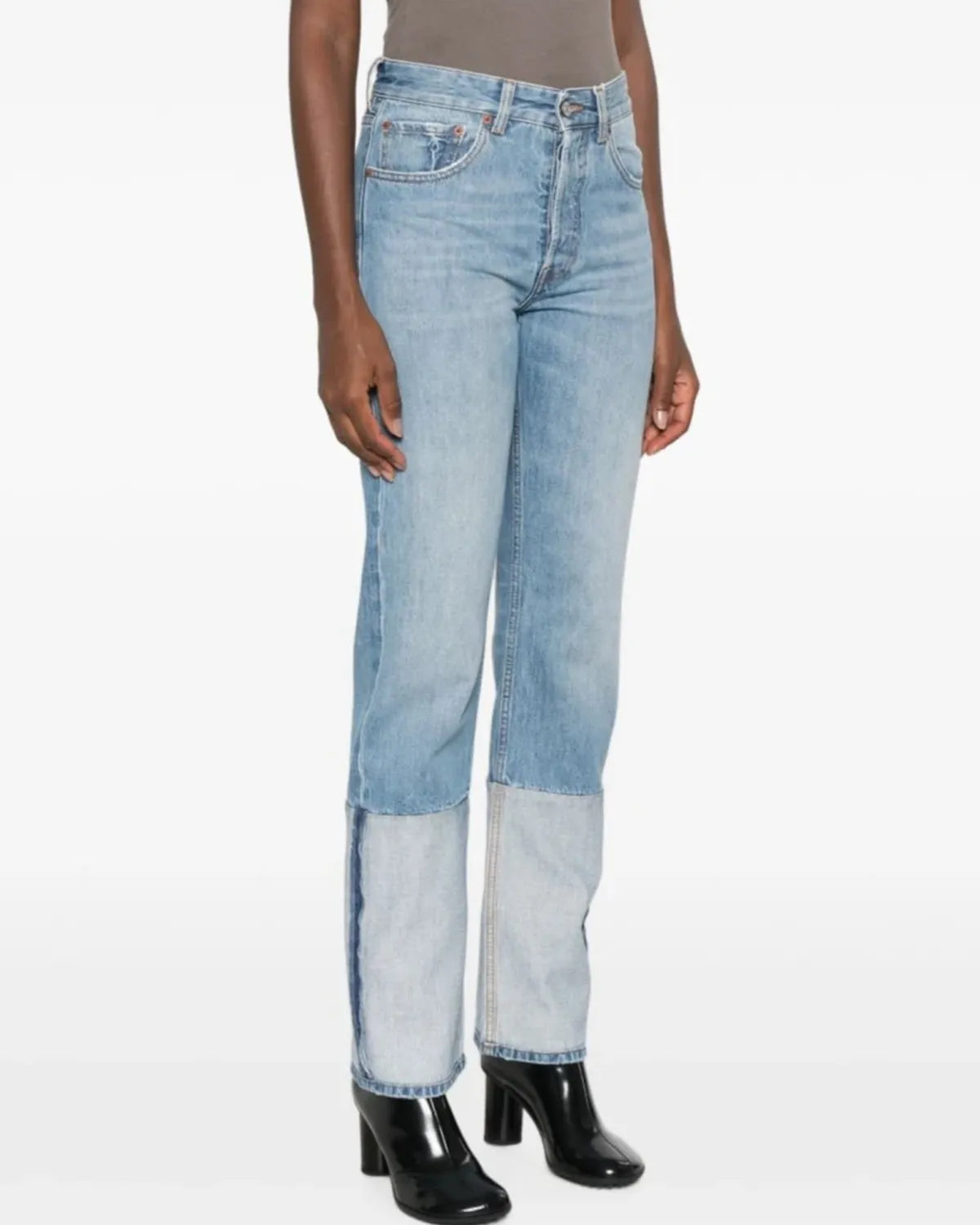 MM6 / PATCHWORK JEANS -WOMEN'S- (S62LB0221M30055)